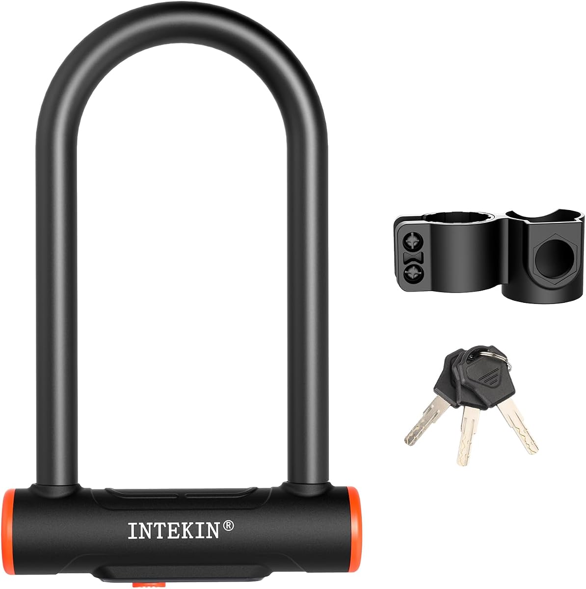 Ver especificaciones técnicas y precio actualizado de Candado U de Alta Seguridad, 16 mm, para Bicicleta, Motocicleta, Scooter y Puerta Fotografía técnica oficial de Candado U de Alta Seguridad, 16 mm, para Bicicleta, Motocicleta, Scooter y Puerta - Vista frontal con fondo blanco