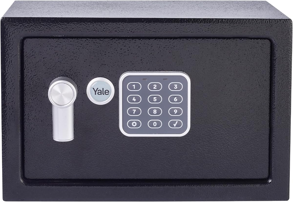 Ver especificaciones técnicas y precio actualizado de Yale YSV/200/DB2 Caja Fuerte Básica Fotografía técnica oficial de Yale YSV/200/DB2 Caja Fuerte Básica - Vista frontal con fondo blanco