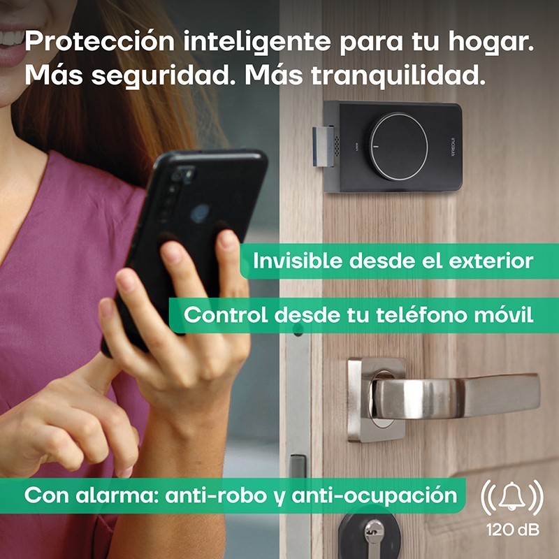 Leer artículo completo: Ecosistema de Seguridad para Puertas Arregui: Cerrojos Invisibles, Mirillas Conectadas y Blindaje Anti-Bumping Cerrojo invisible inteligente Arregui Spin Up y mirilla digital conectada Vigilans en puerta blindada