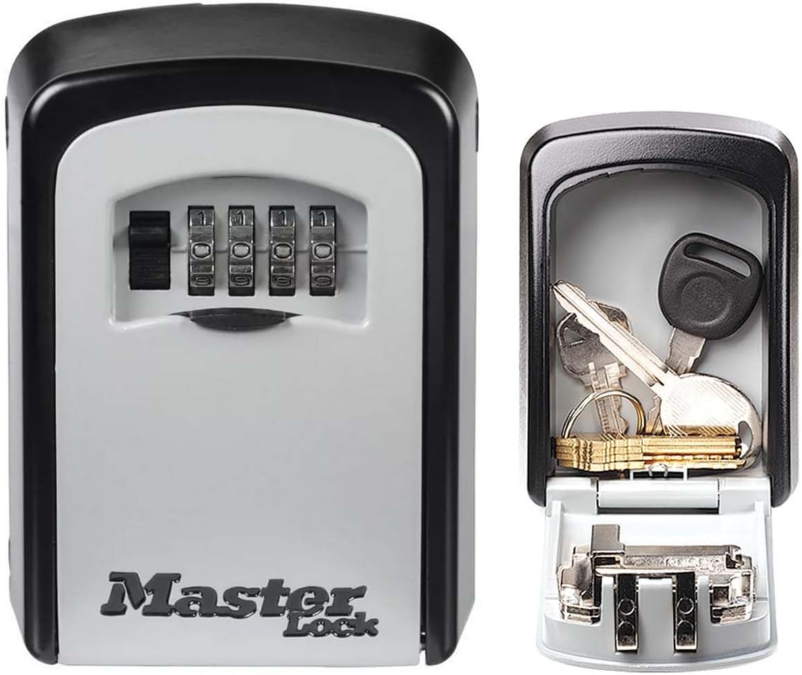 Ver especificaciones técnicas y precio actualizado de Master Lock Caja fuerte para llaves - 5401EURD - Caja de seguridad, Fijación Fotografía técnica oficial de Master Lock Caja fuerte para llaves - 5401EURD - Caja de seguridad, Fijación - Vista frontal con fondo blanco