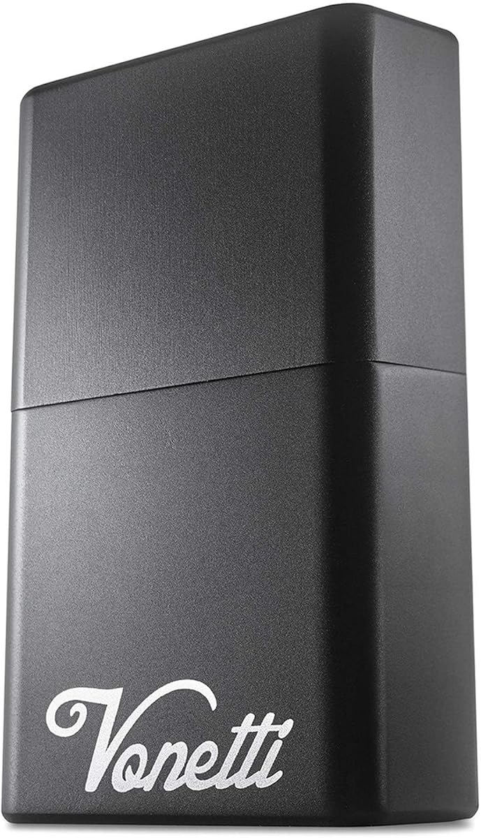 Ver especificaciones técnicas y precio actualizado de VONETTI Alpha Shield Premium Keyless Go - Caja de aluminio para llave Fotografía técnica oficial de VONETTI Alpha Shield Premium Keyless Go - Caja de aluminio para llave - Vista frontal con fondo blanco