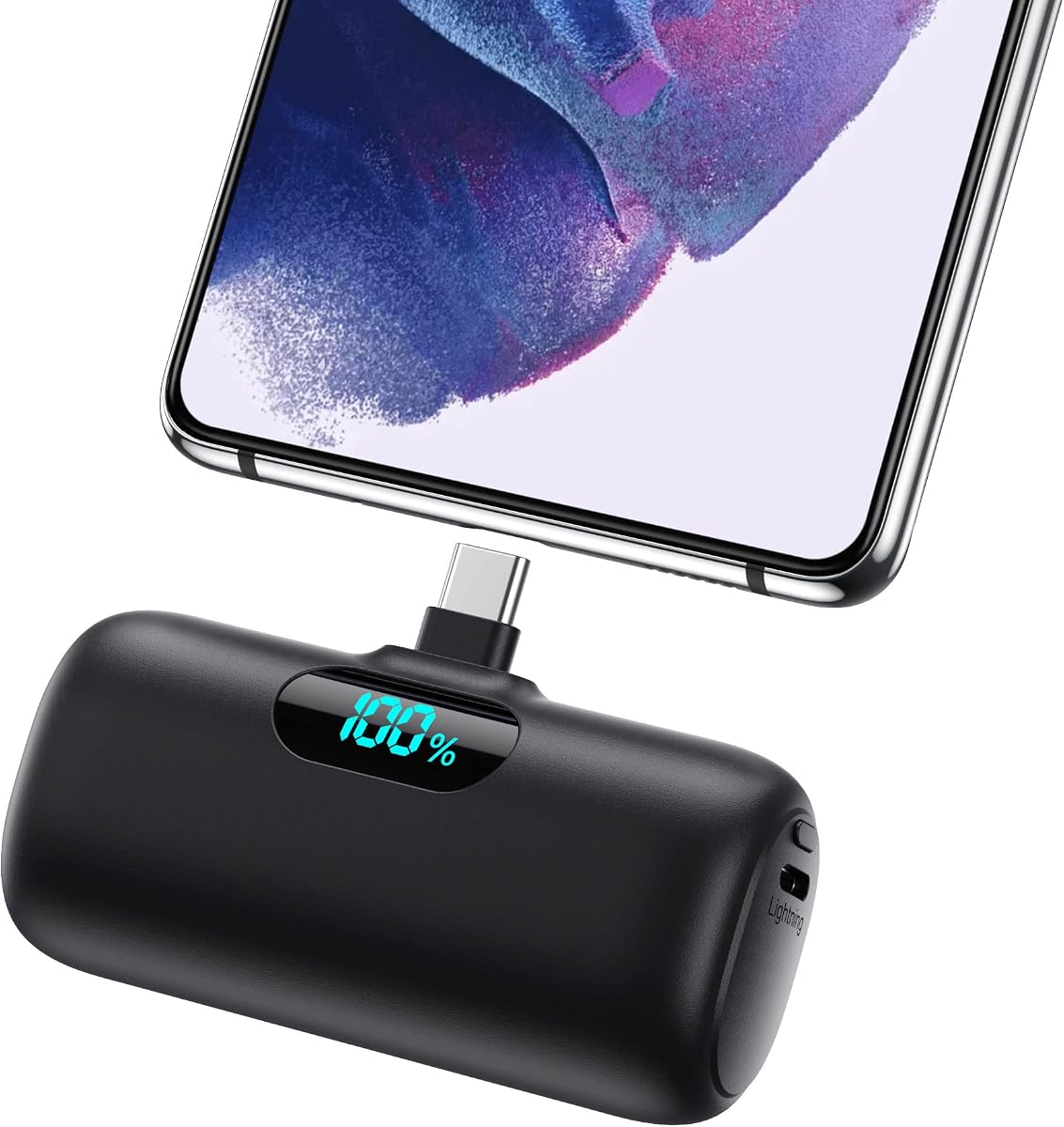 Ver especificaciones técnicas y precio actualizado de Feob Mini Power Bank, 5000mAh USB C Cargador Portátil 15W PD Carga Rapida Fotografía técnica oficial de Feob Mini Power Bank, 5000mAh USB C Cargador Portátil 15W PD Carga Rapida - Vista frontal con fondo blanco